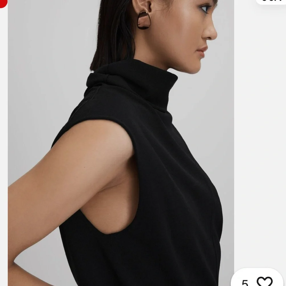 REISS CICI Sleeveless Cowl dress size M